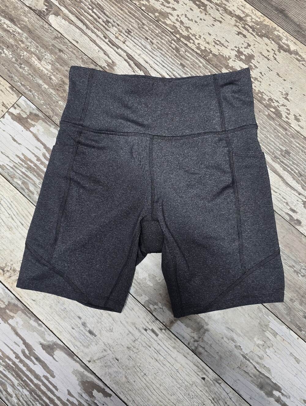NWOT Tek Gear Shapewear Women's Dark Gray Athletic Shorts Size Small